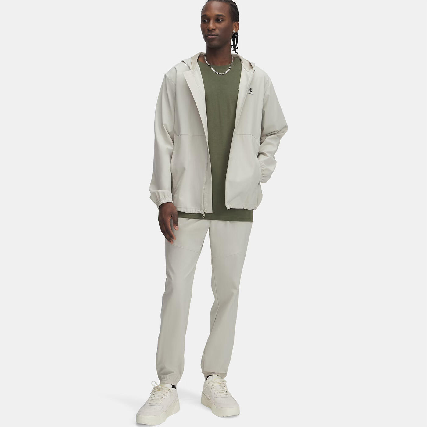 Pantalon de jogging UA Vibe Woven pour homme Under Armour Beige 4/4