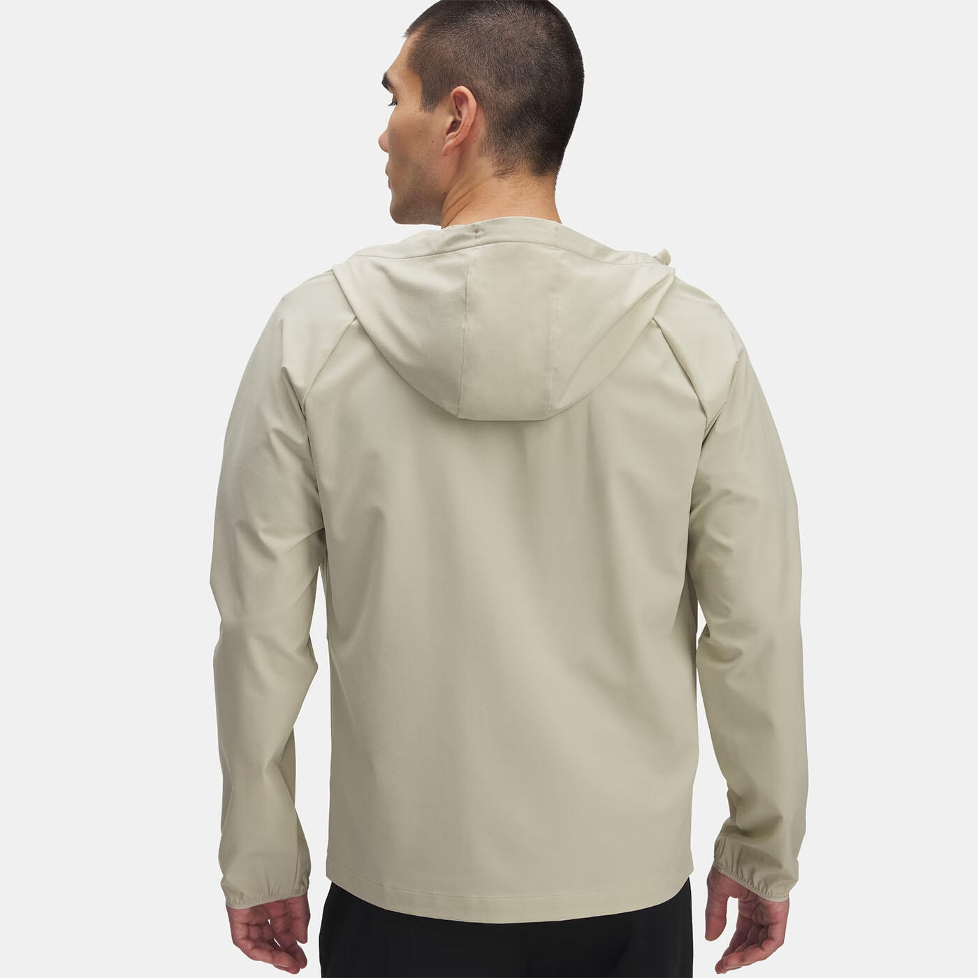 Chaqueta cortaviento UA Stretch Woven para hombre Under Armour Beige 2/3