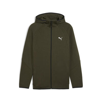 Evostripe hoodie voor heren puma dark olive green