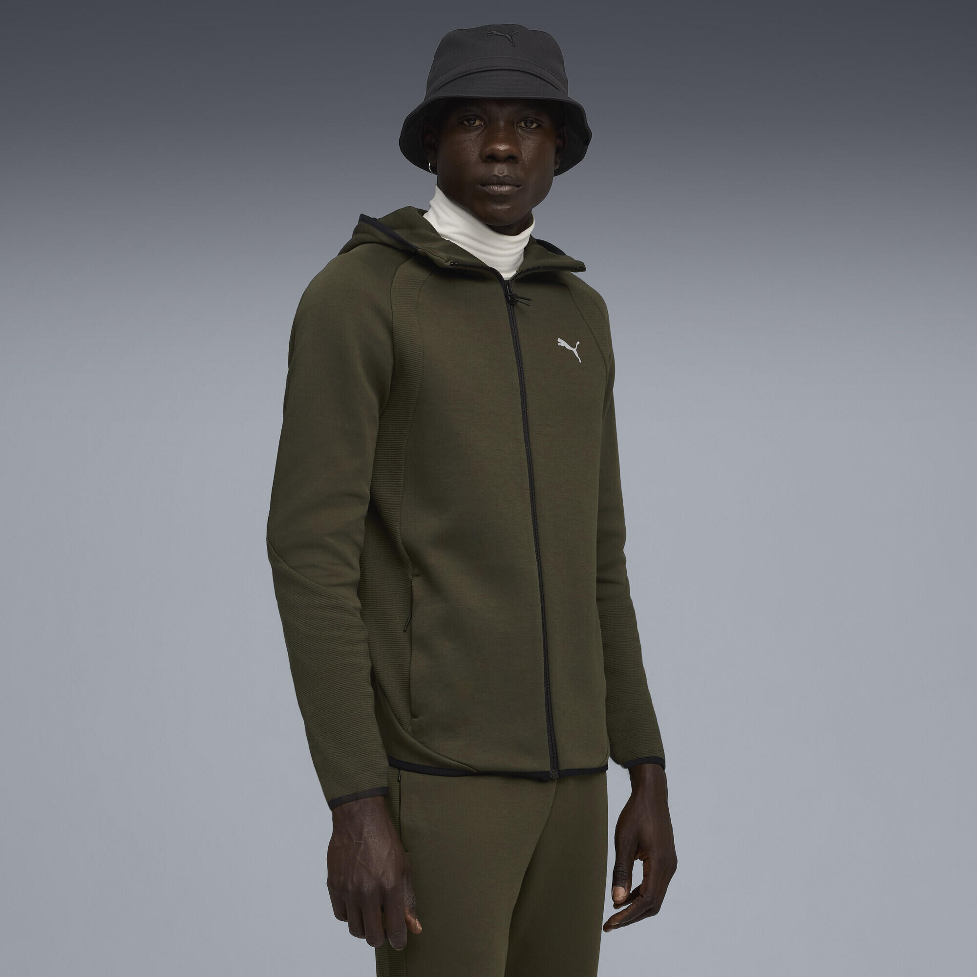 Felpa con cappuccio Evostripe da uomo PUMA 2/7
