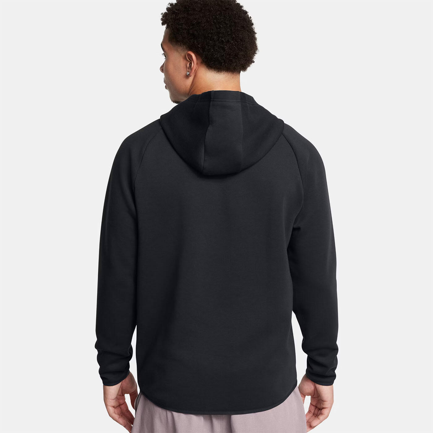 Sweat à capuche UA Unstoppable Fleece pour homme Under Armour Noir 2/5