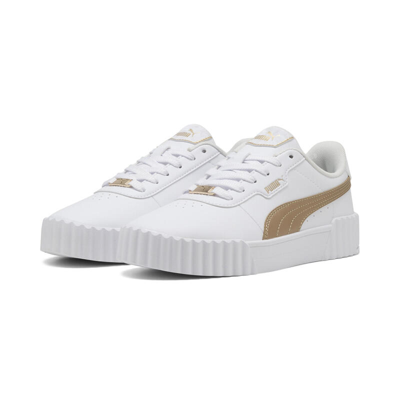 Damskie sneakersy Carina 3.0 Day Night PUMA White Gold