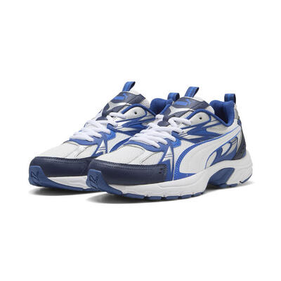 Milenio tech sneakers uniseks puma white mountain blue silver metallic
