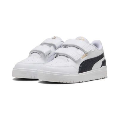 Zapatillas Shuffle Downtown Low Niños PUMA White Gold