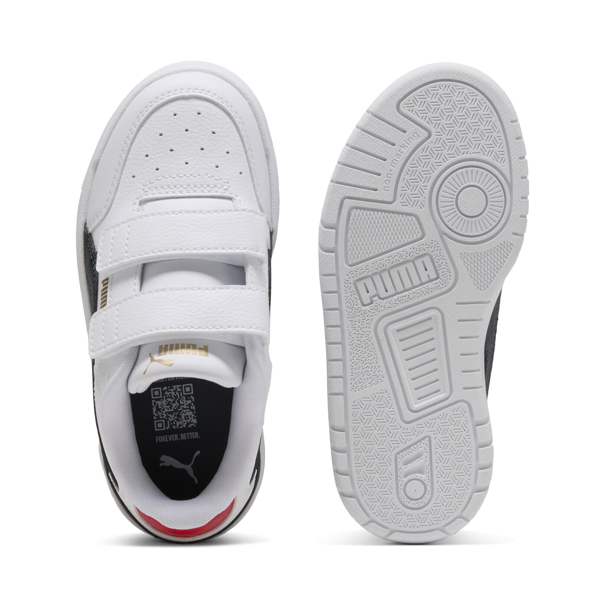 Sapatilhas fitness infantil couro sintético Shuffle Downtown Low PUMA 4/7