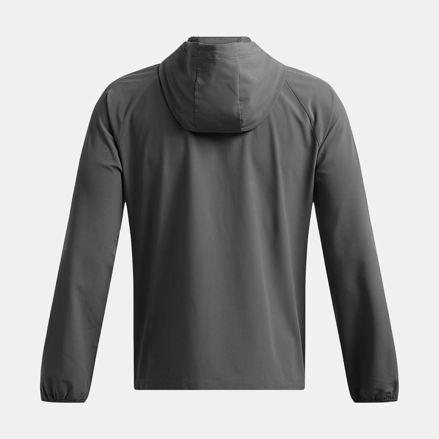 UA Stretch Woven férfi széldzseki Under Armour – szürke 4/5