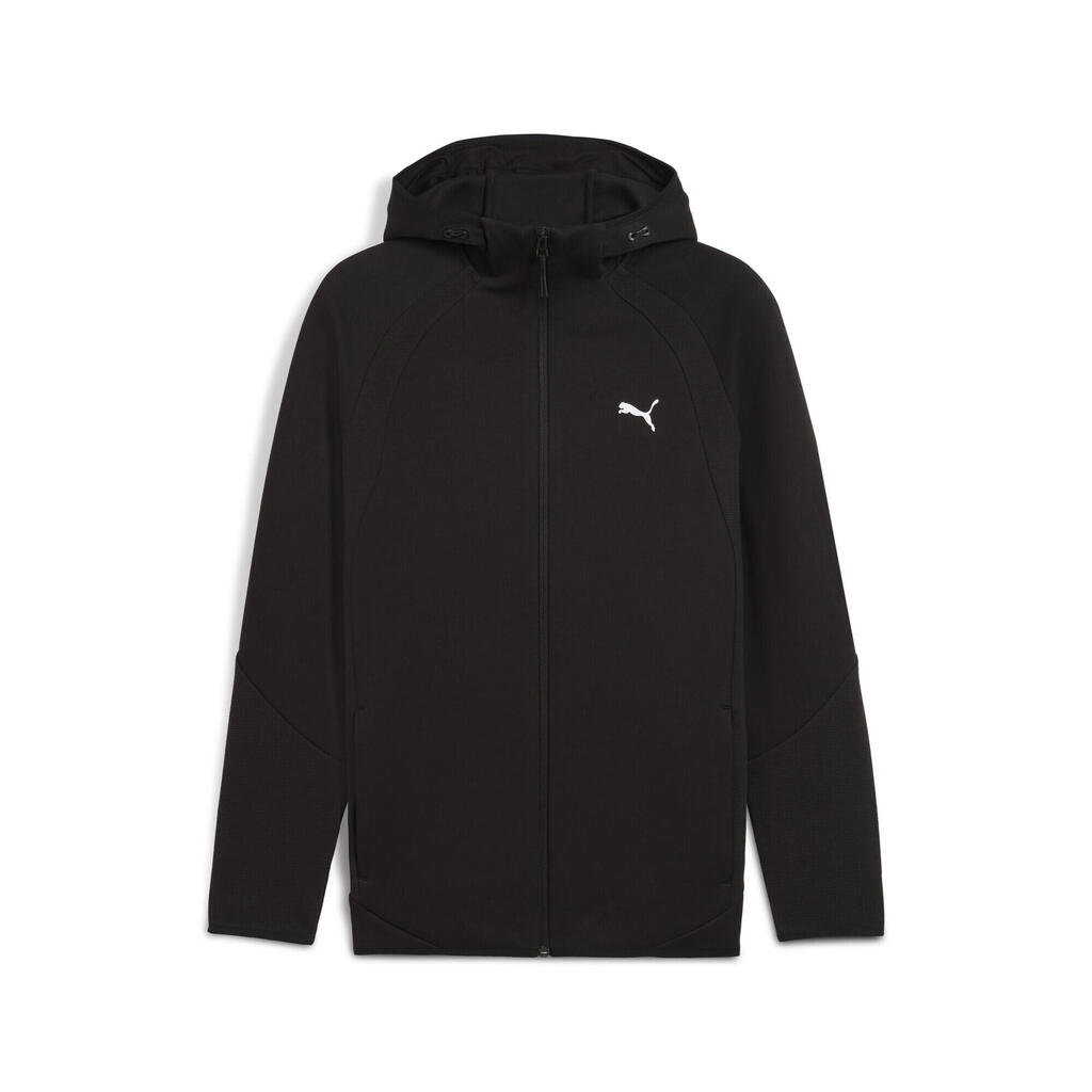 Hood Puma Evostripe Fz Hoodie Dk, Black, Men
