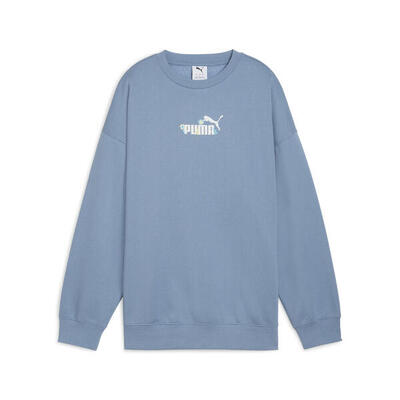 Essentials nature 2.0 oversized sweater met ronde hals voor dames puma