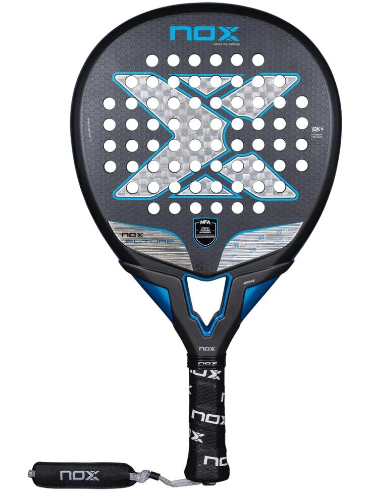 Raquete de padel nox future hybrid 12k alum
