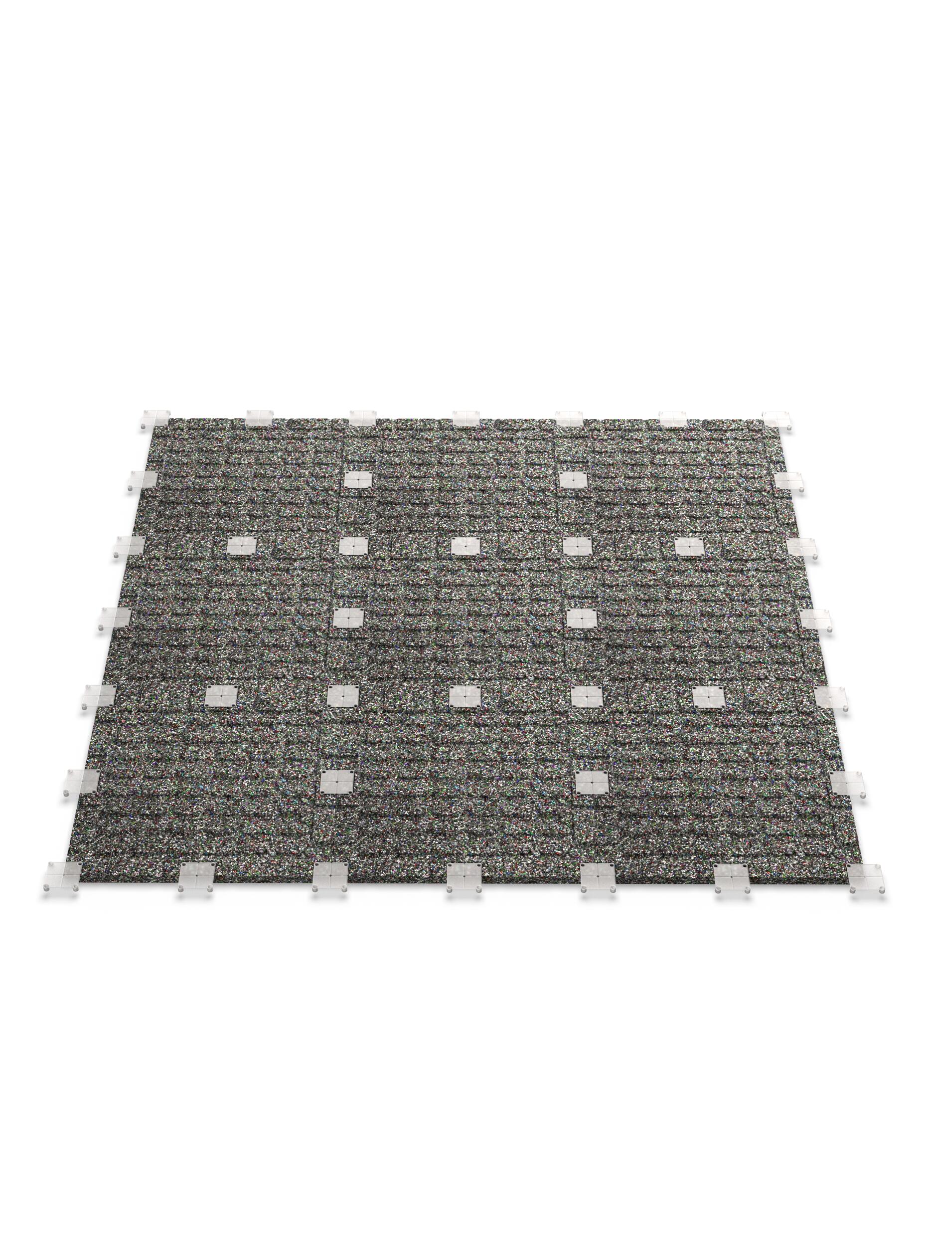 1m2 | MaxProtect Bodenschutzmatte | 20 mm Stärke | 100x100cm 5/7