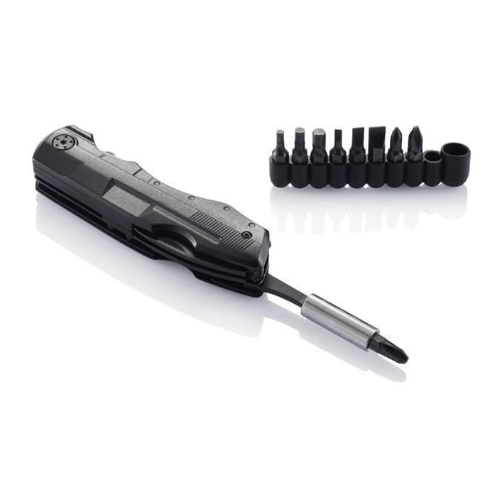 Multitool wielofunkcyjny 17 narzędzi + zestaw 9 bitów 4/6