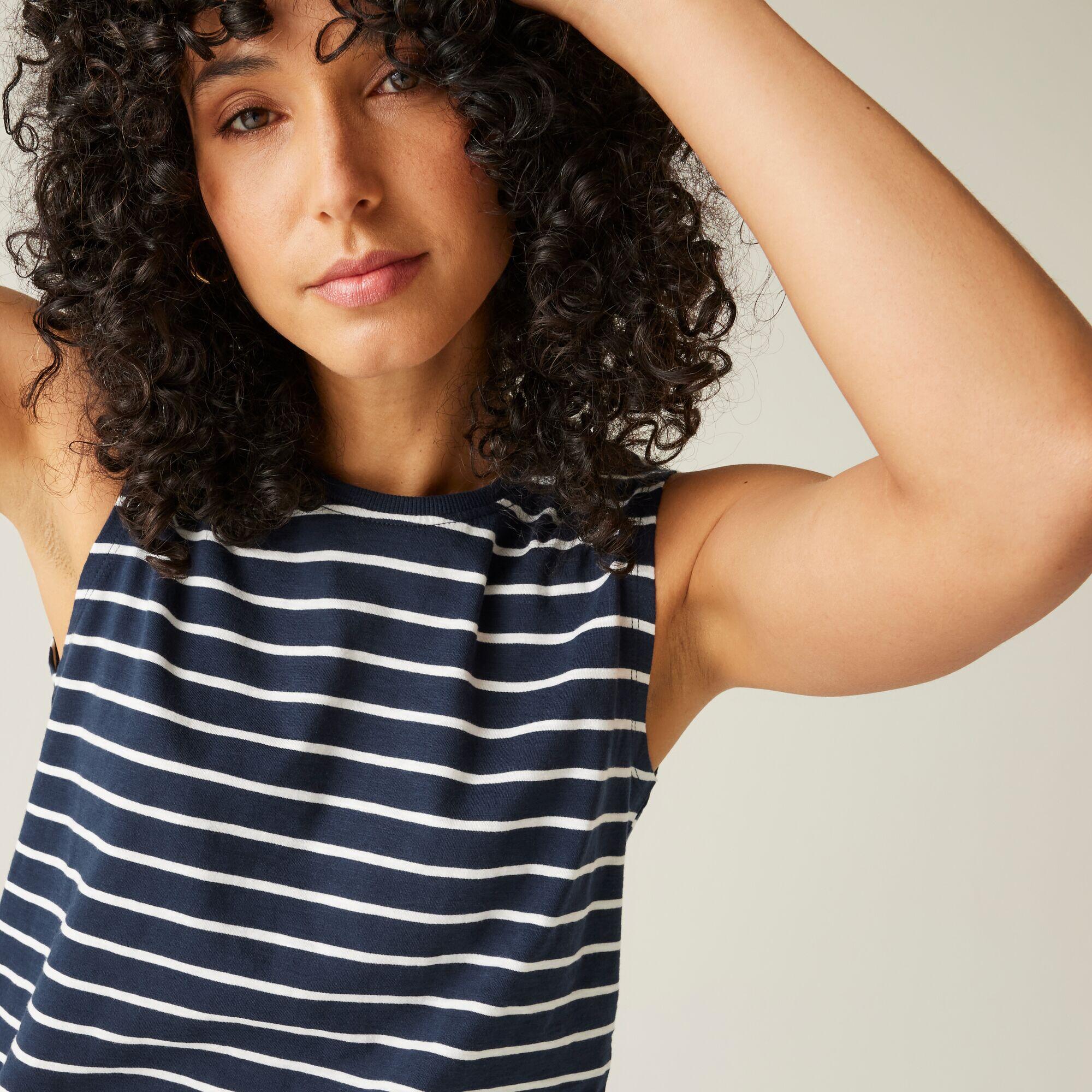Regatta - Débardeur - Fariene Femme - T-shirt Manches Courtes - Bleu - Decathlon