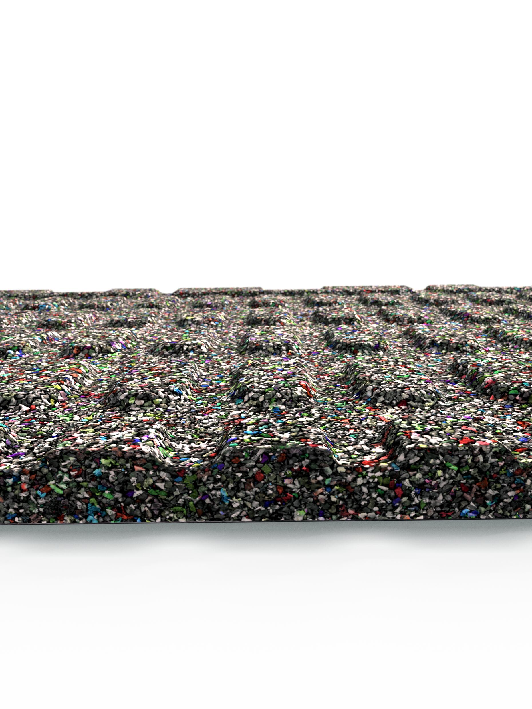 1m² MaxProtect Bodenschutzmatte 30mm | 100x100cm 4/7