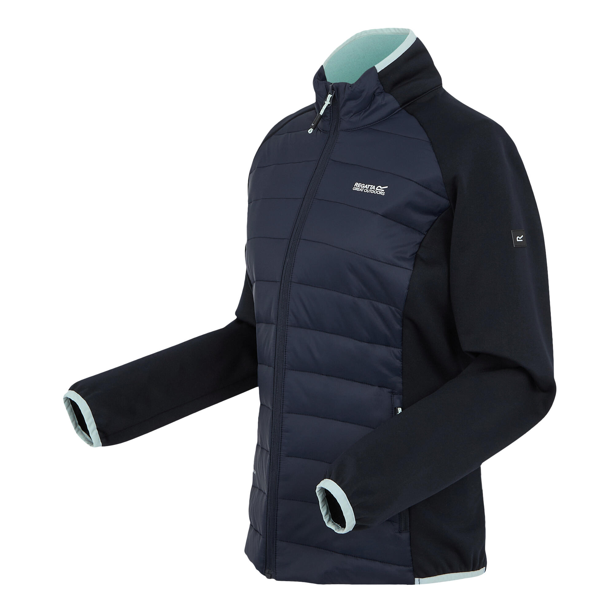 Gevulde Jas Hiking Dames Clumber V Hybrid Quilted 7/7