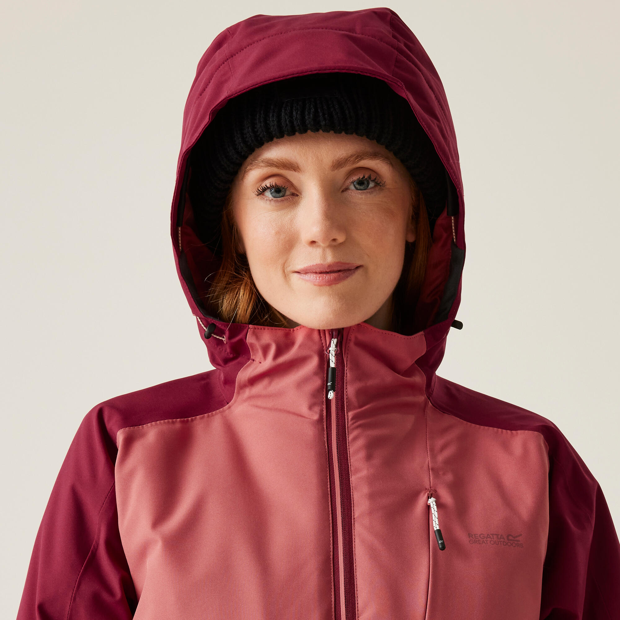 Chubasquero senderismo mujer impermeable aislante Regatta Highton Stretch IV 7/7