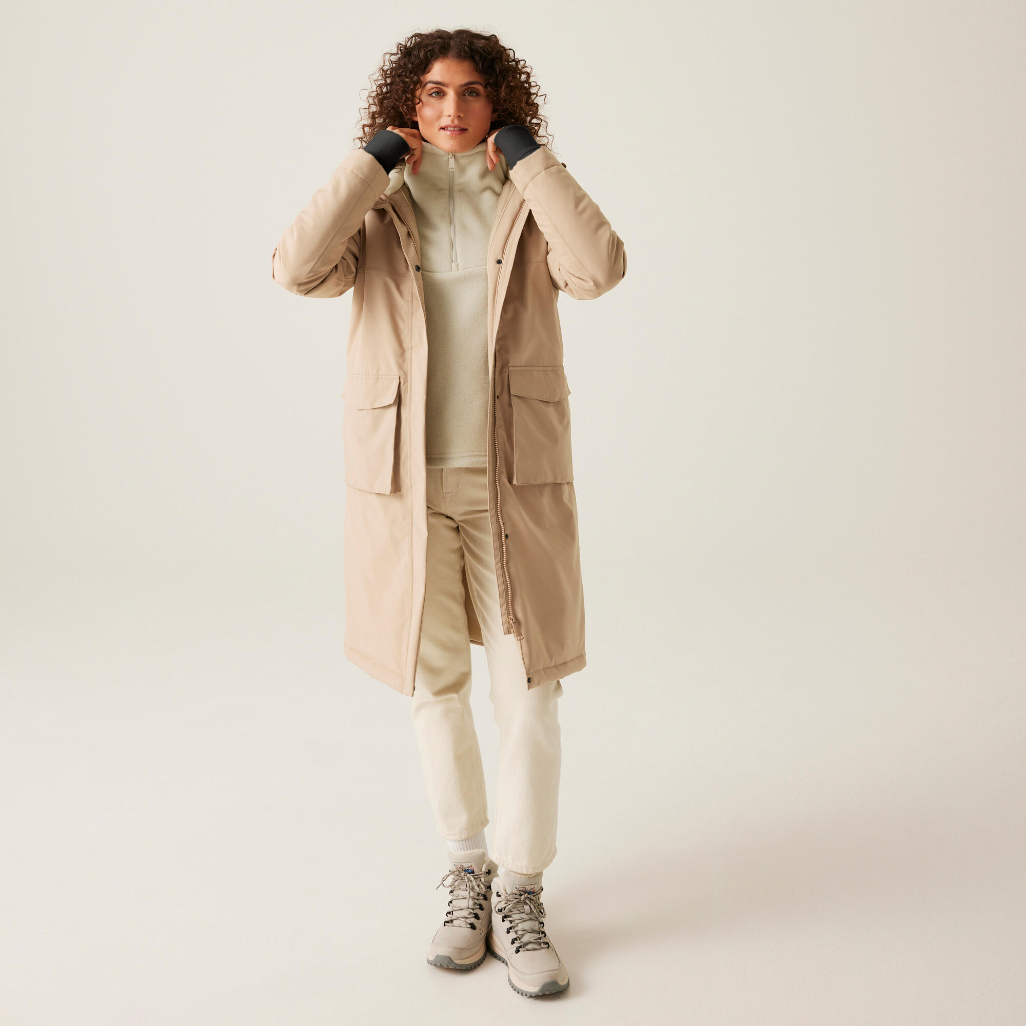 Chubasquero senderismo mujer impermeable aislante Regatta Yarli 3/7