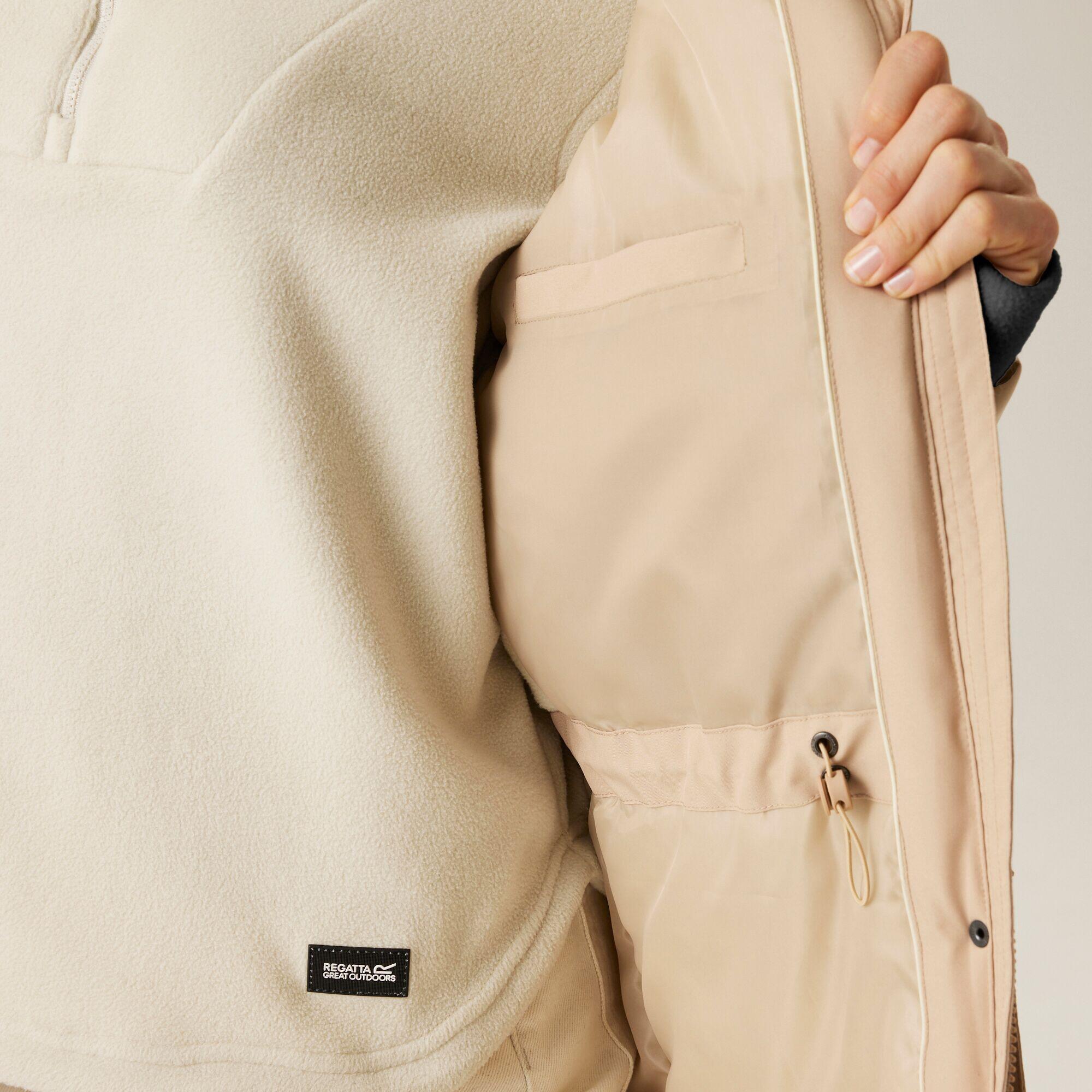 Chubasquero senderismo mujer impermeable aislante Regatta Yarli 6/7