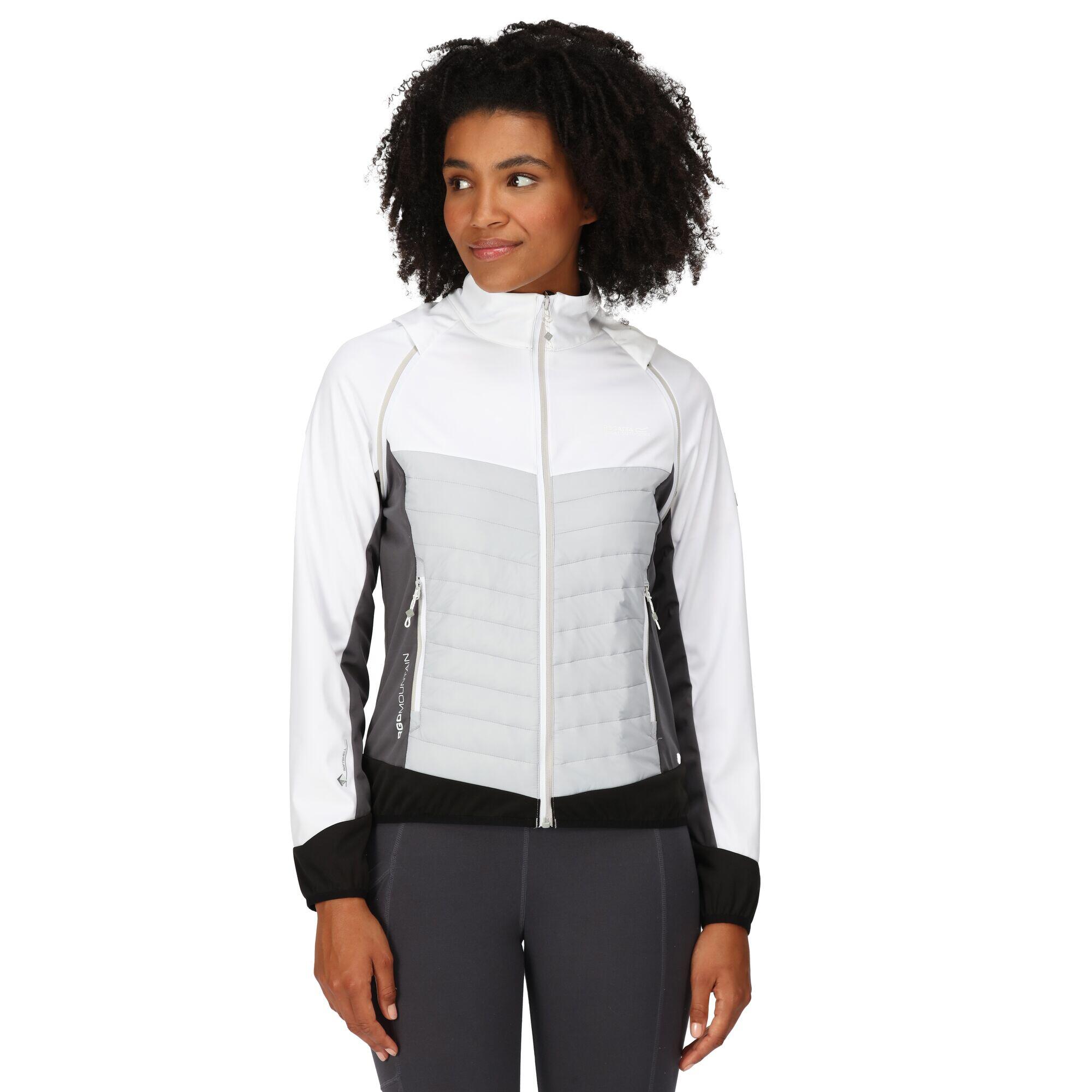 REGATTA Damen Jacke Wasserdicht, Atmungsaktiv - Steren Hybrid, schwarz