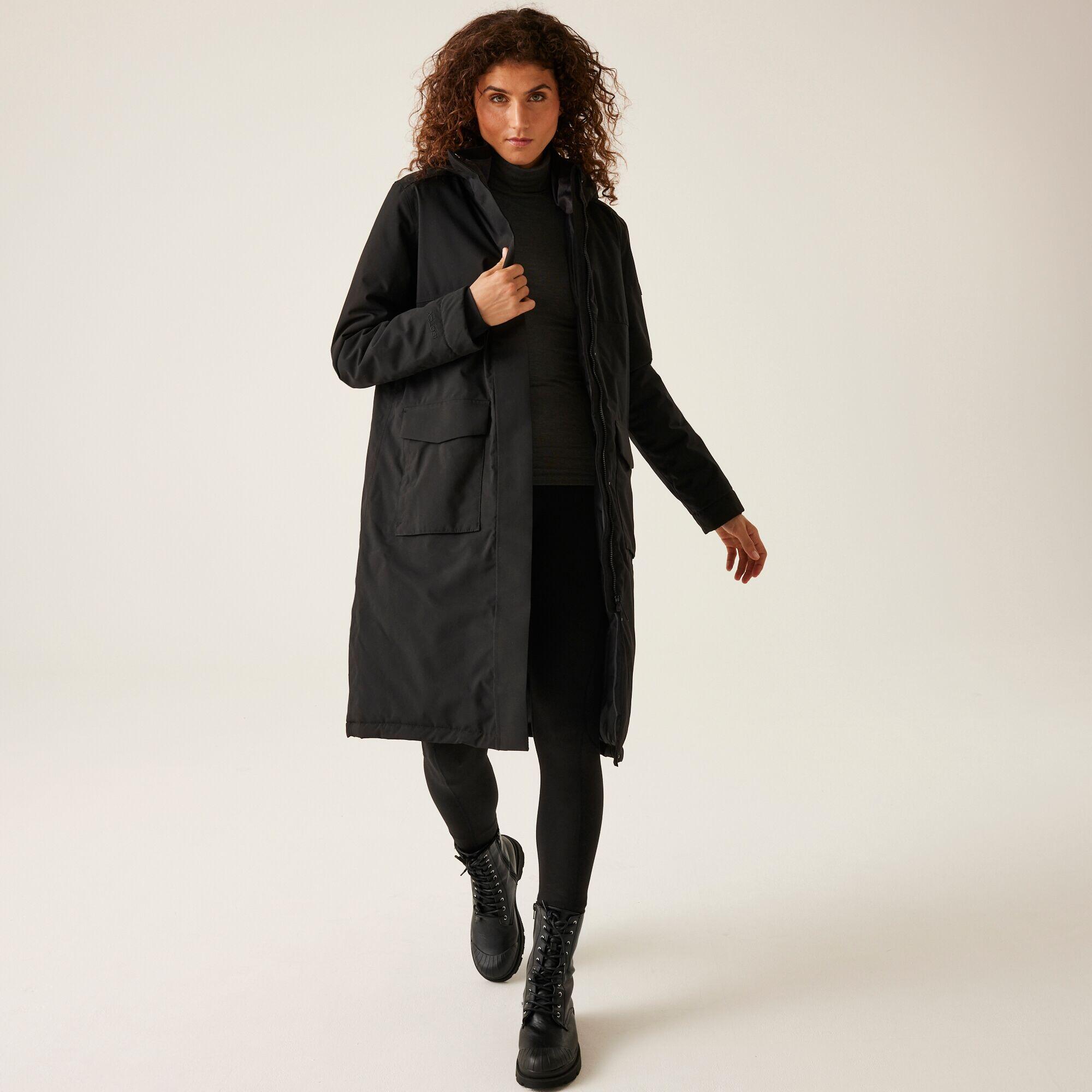 Damen Regenjacke mit Kapuze Regatta Yarli 3/7