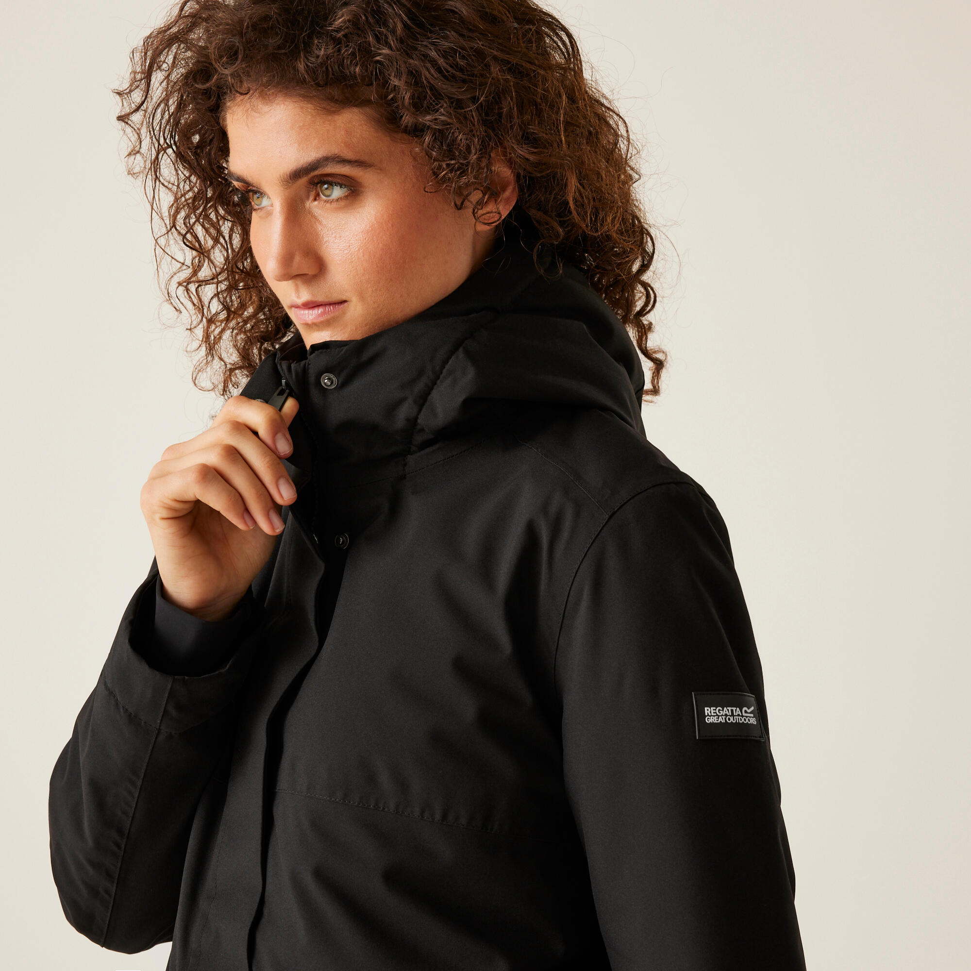 Damen Regenjacke mit Kapuze Regatta Yarli 6/7