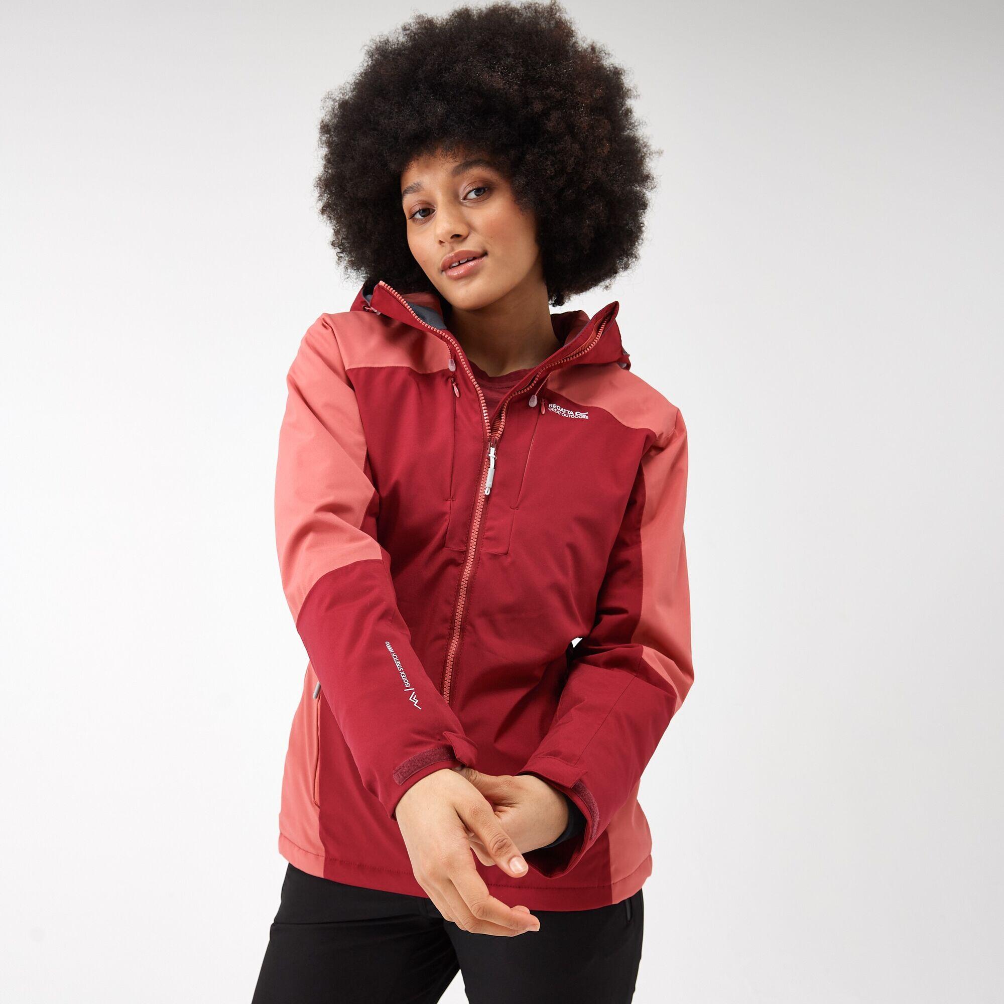 Fahrrad Regenjacke Regenjacke Damen Neon Pink Gonso Fahrradjacke SAVE  JACKET ESSENTIAL W Damen Regenjacke Wind