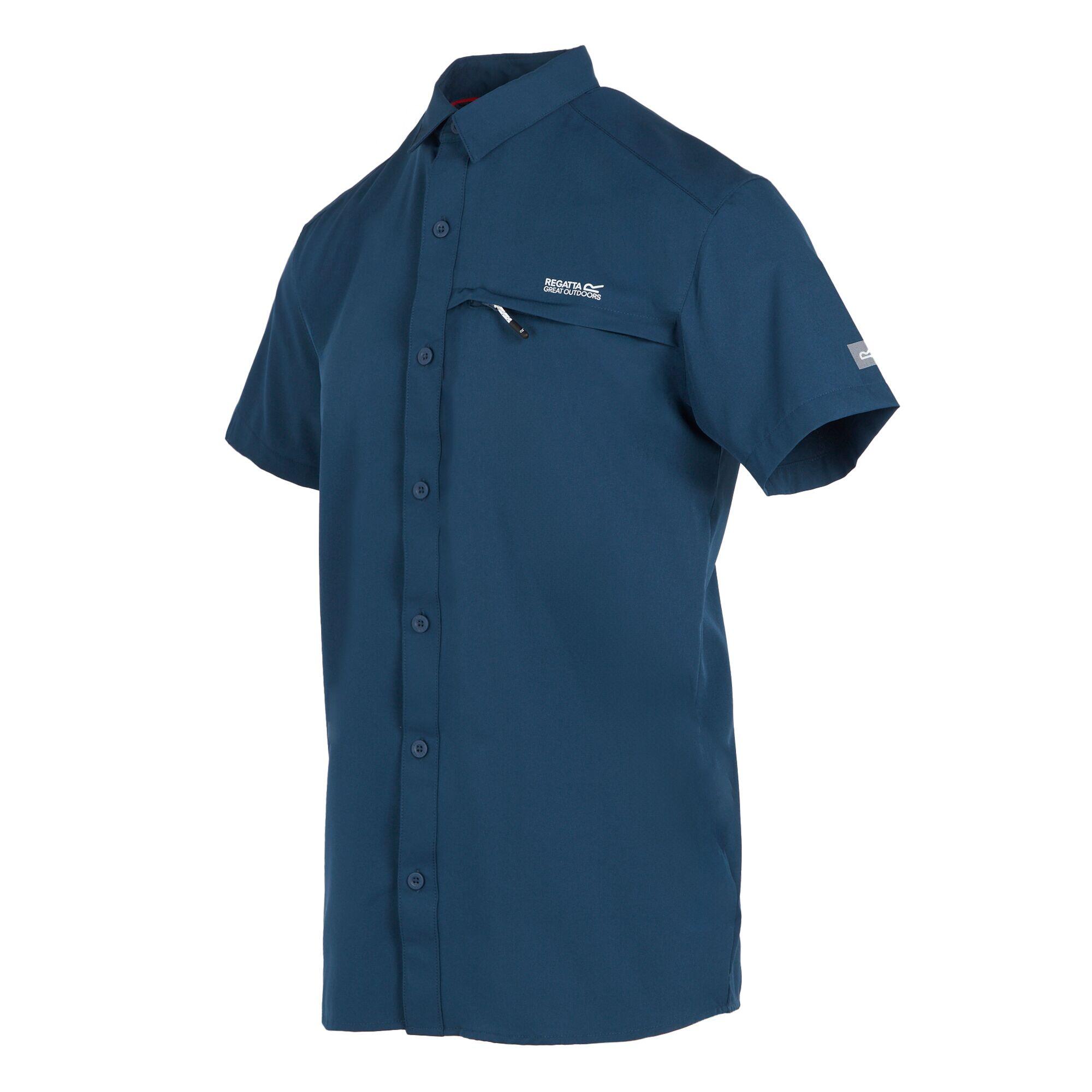 T-shirt Escursionismo Uomo Travel Packaway 7/7