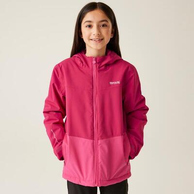 Regenjas wandelen kinderen waterdicht ademend geïsoleerd highton padded v