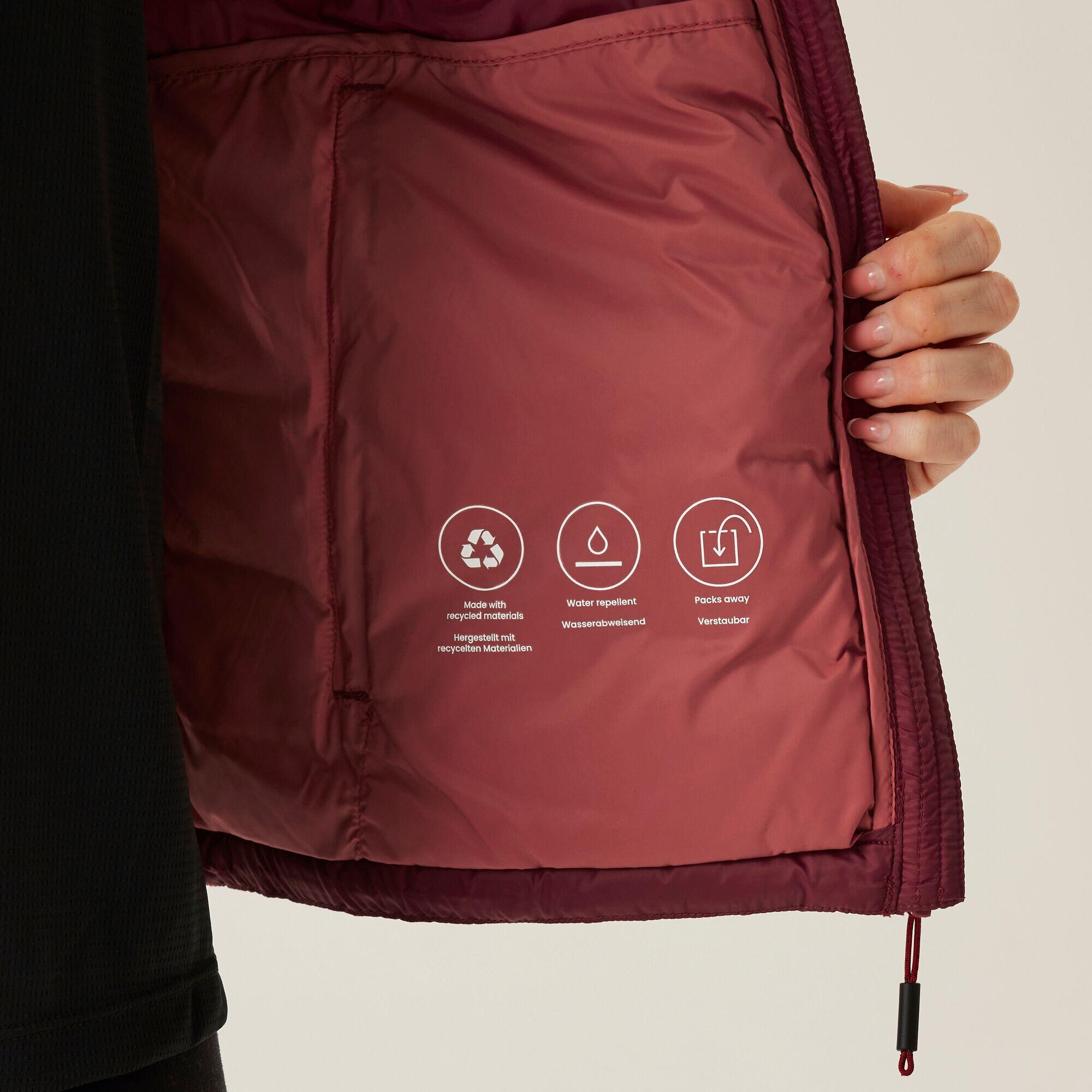 Hooded Hillpack II Womens Hiking Baffled Jacket 6/7