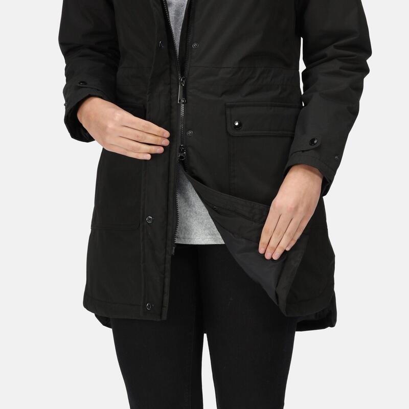 Winterjacke Sabinka Freizeit Damen Black Wasserdicht Atmungsaktiv REGATTA