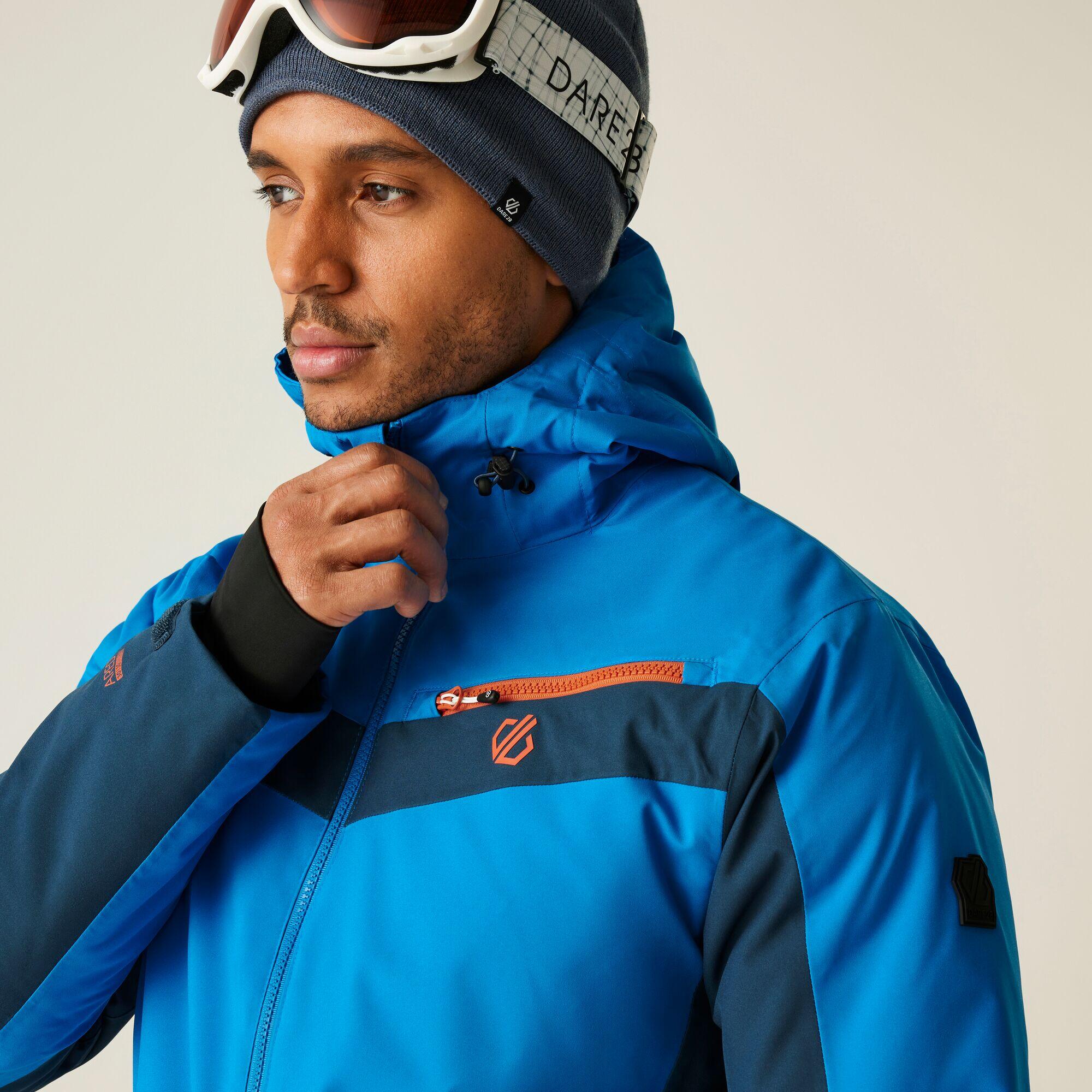 Skianzug Skijacke Orange Blau Eagle II Herren-Skijacke REGATTA