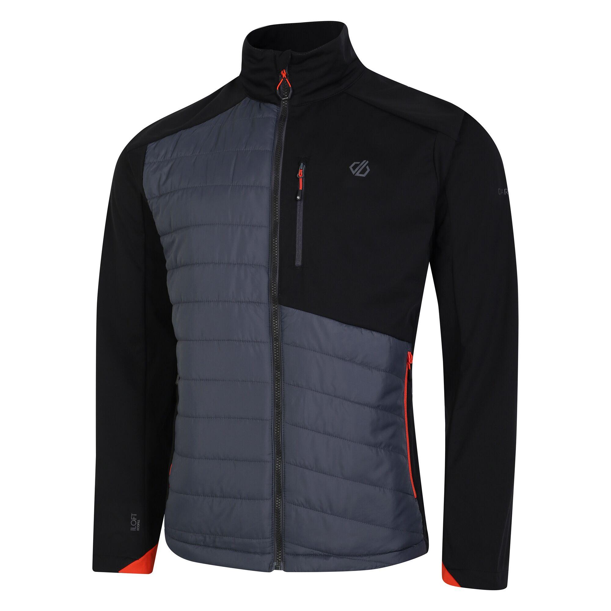 Softshell - Mountaineer Hybrid orange et marron homme 6/7