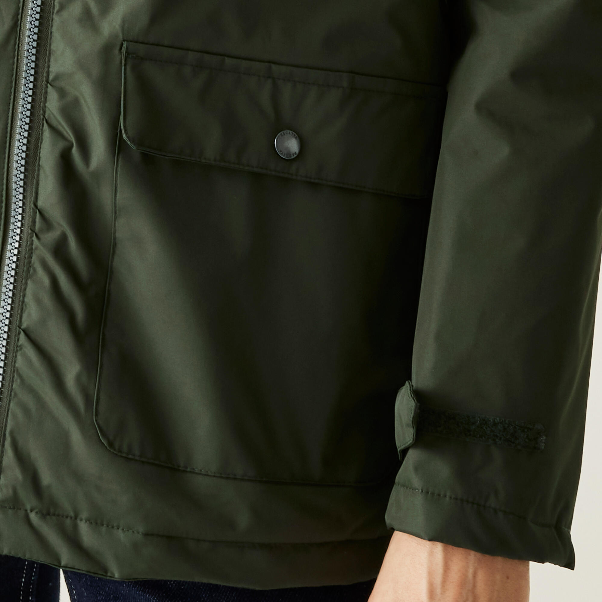 Chubasquero senderismo mujer impermeable aislante Regatta Broadia 6/7