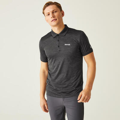 Herren Wandern Poloshirt Kurzarm - Remex