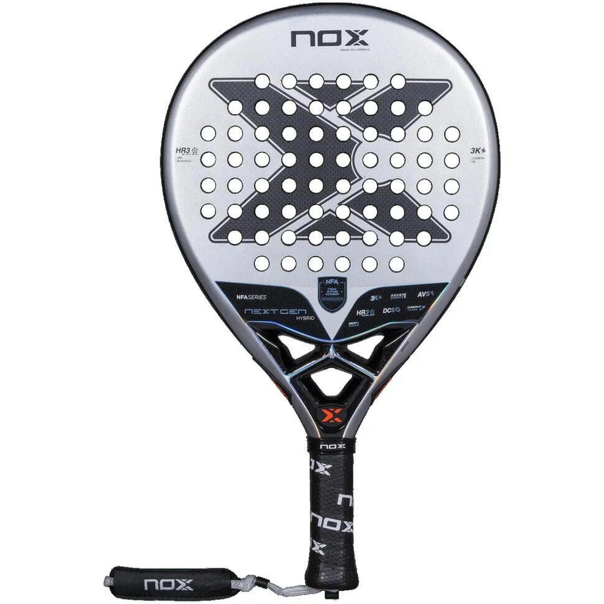 Nox - Raquette De Padel Nox Next Gen Hybrid 3k - Raquette De Padel - Gris|noir - Taille Unique - Decathlon