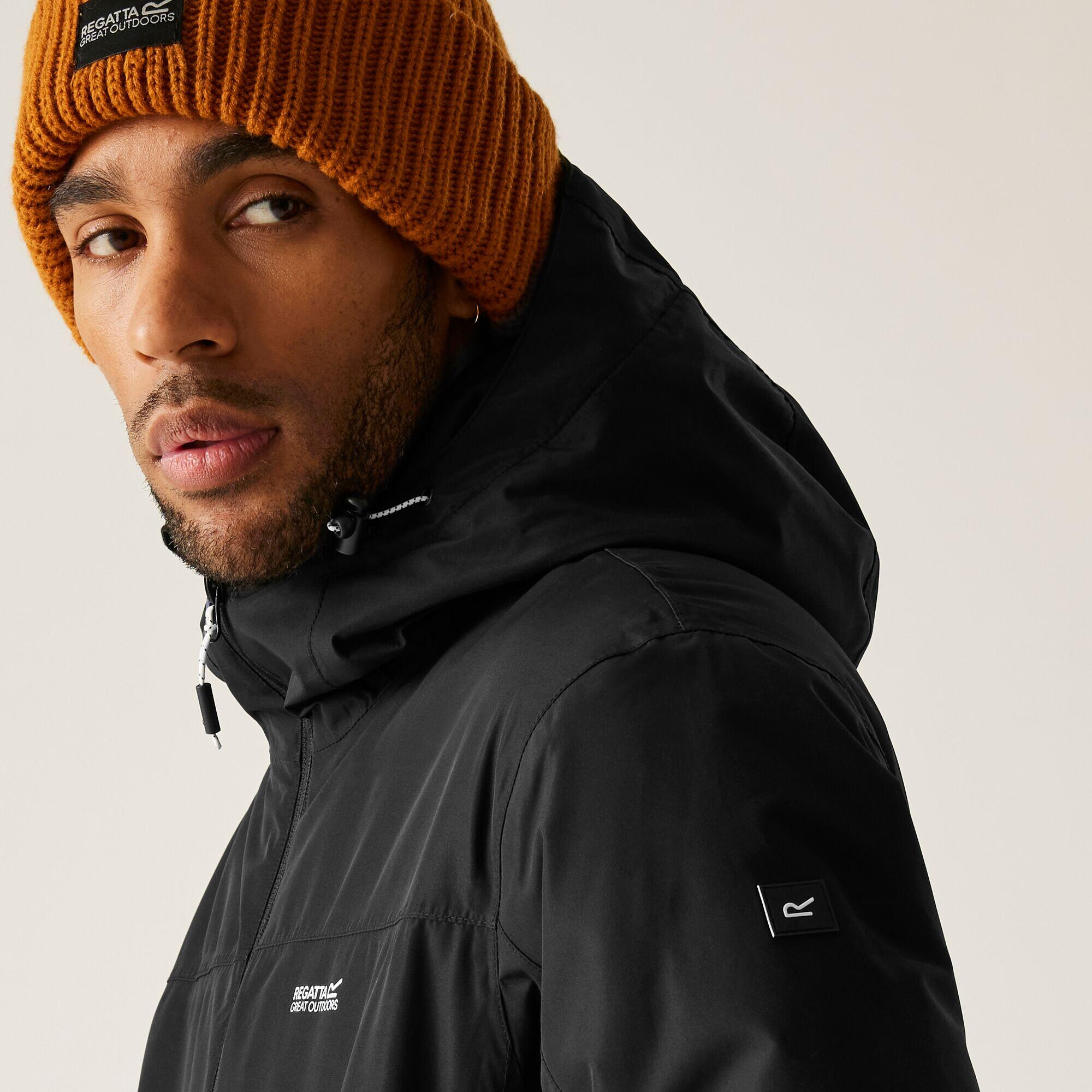 Veste Imperméable Regatta Homme – Noire – Taille M – Capuche – Occasion TB État