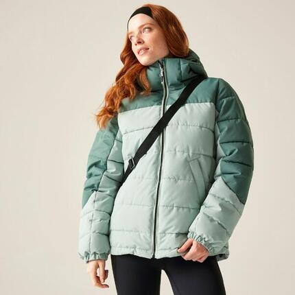 Aldthorn Wasserabweisende Wärmende Steppjacke mit Kapuze für Damen