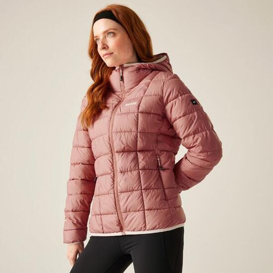 Asper Wasserabweisende Wärmende Steppjacke mit Kapuze für Damen