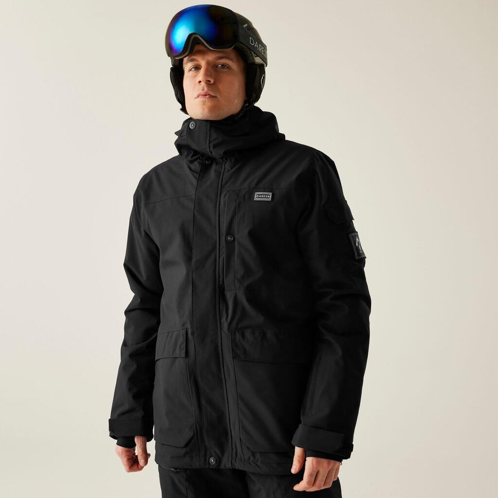 Mens Twin Tip Waterproof Breathable Insulated Ski Jacket