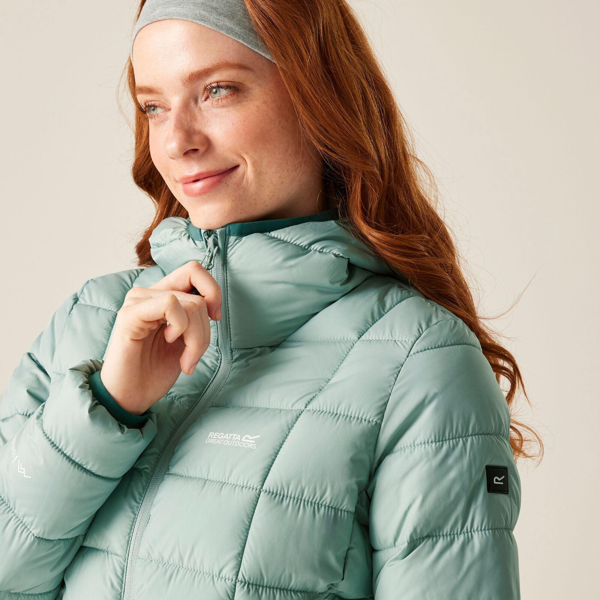 Veste Asper matelassée isolante à capuche déperlante pour femme 4/7