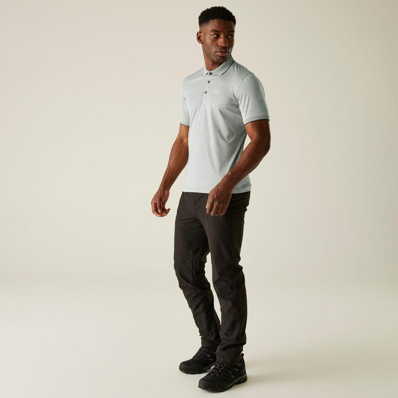 Funktionsshirt Remex II Wandern/Outdoor/Trekking Herren Silver Grey Atmungsaktiv