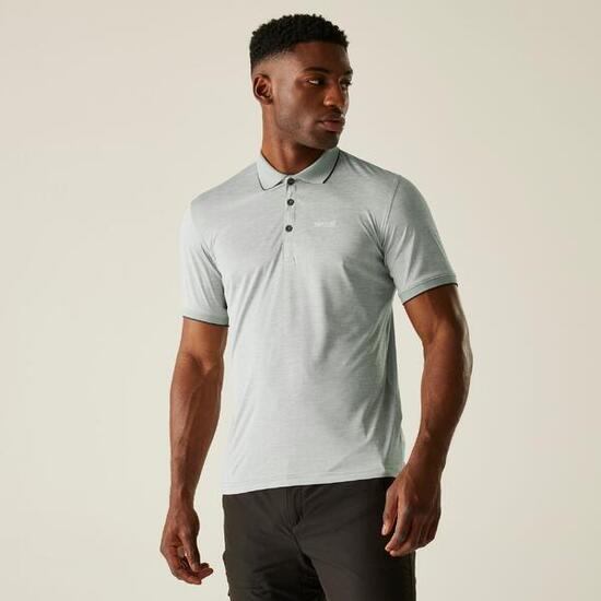 Herren Wandern Poloshirt Kurzarm - Remex