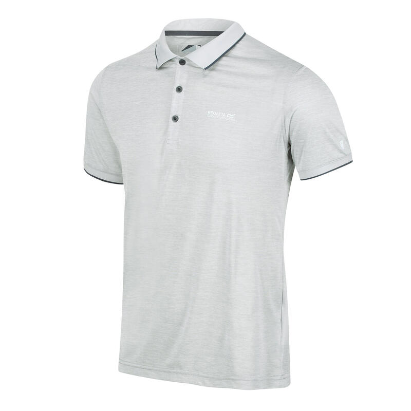 Funktionsshirt Remex II Wandern/Outdoor/Trekking Herren Silver Grey Atmungsaktiv