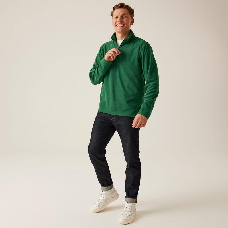 Polar roboczy męski Micro Zip Neck