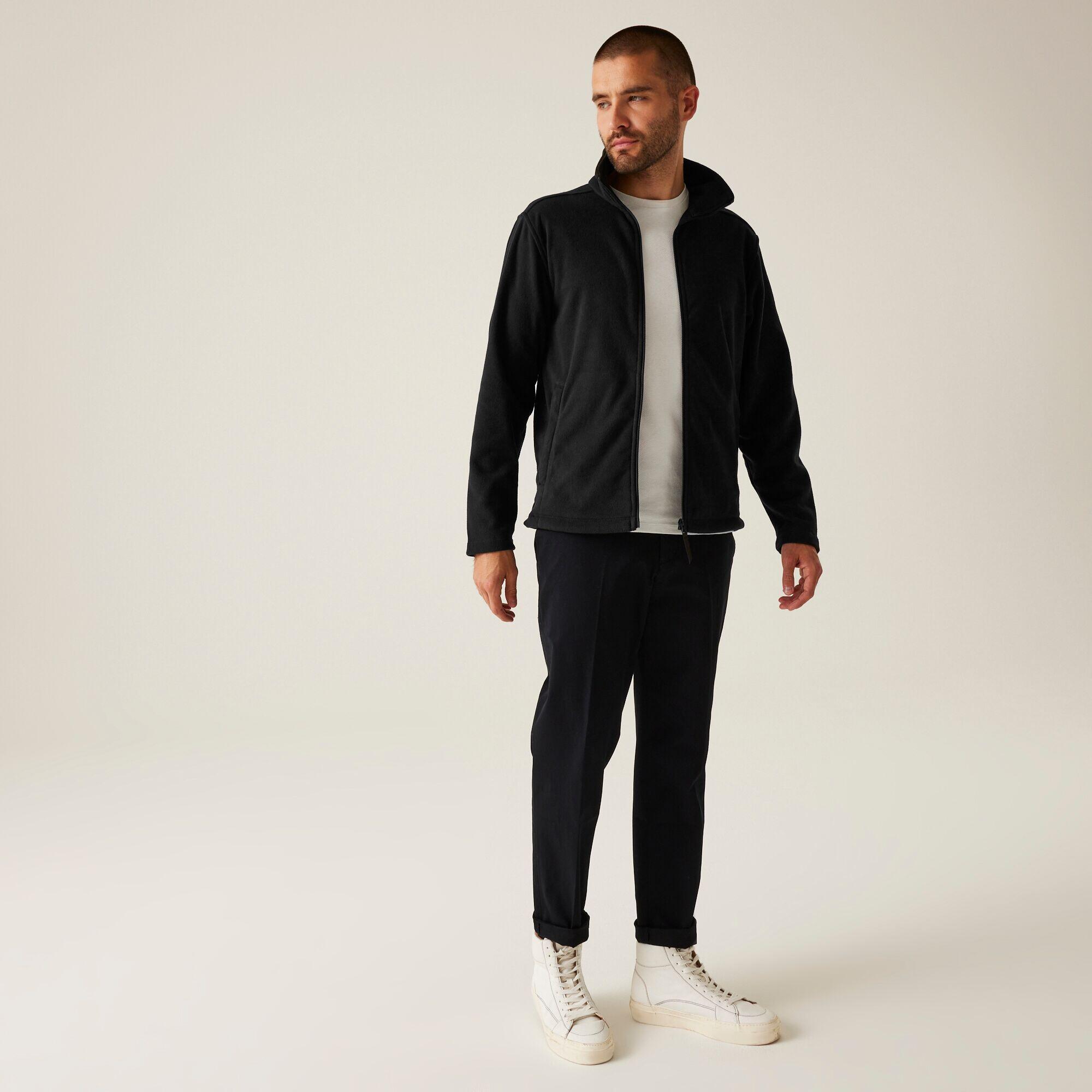 Mens Micro Full Zip Fleece 3/5