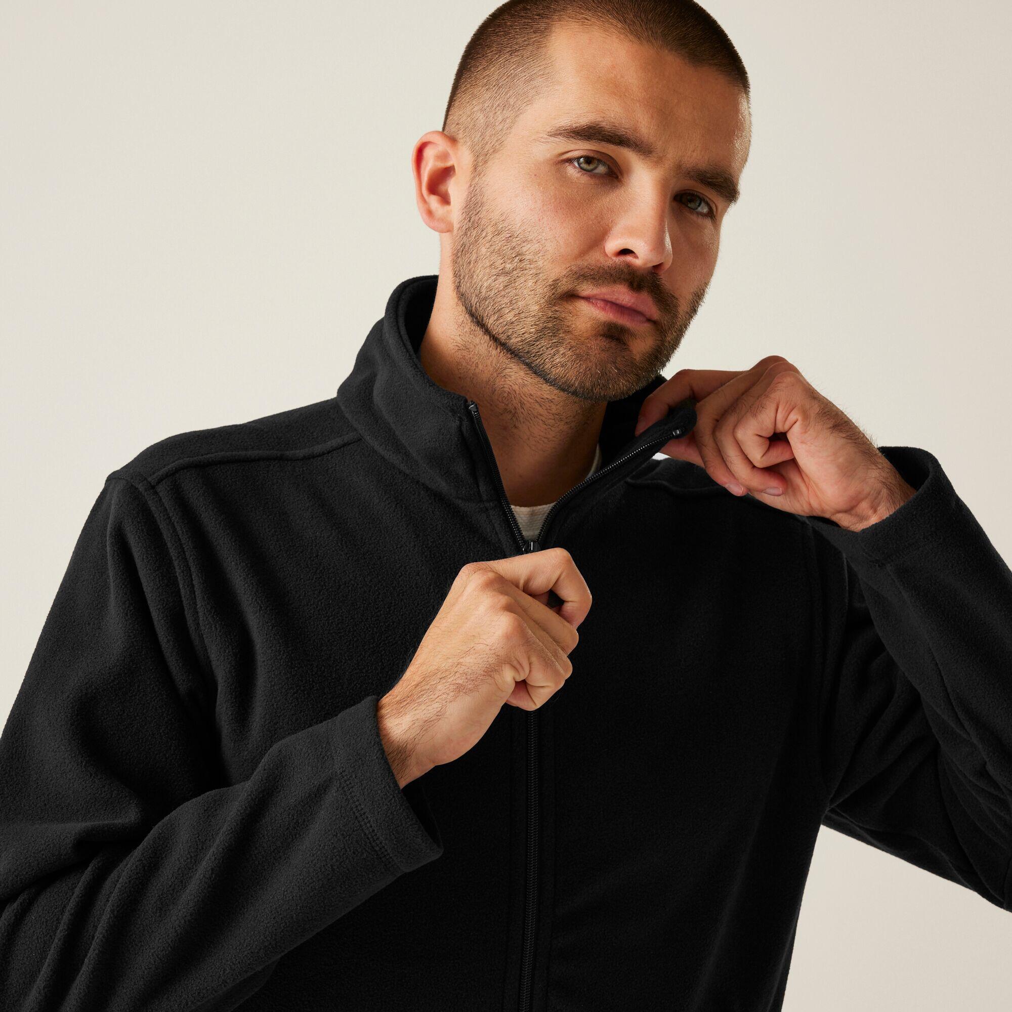 Mens Micro Full Zip Fleece 4/5