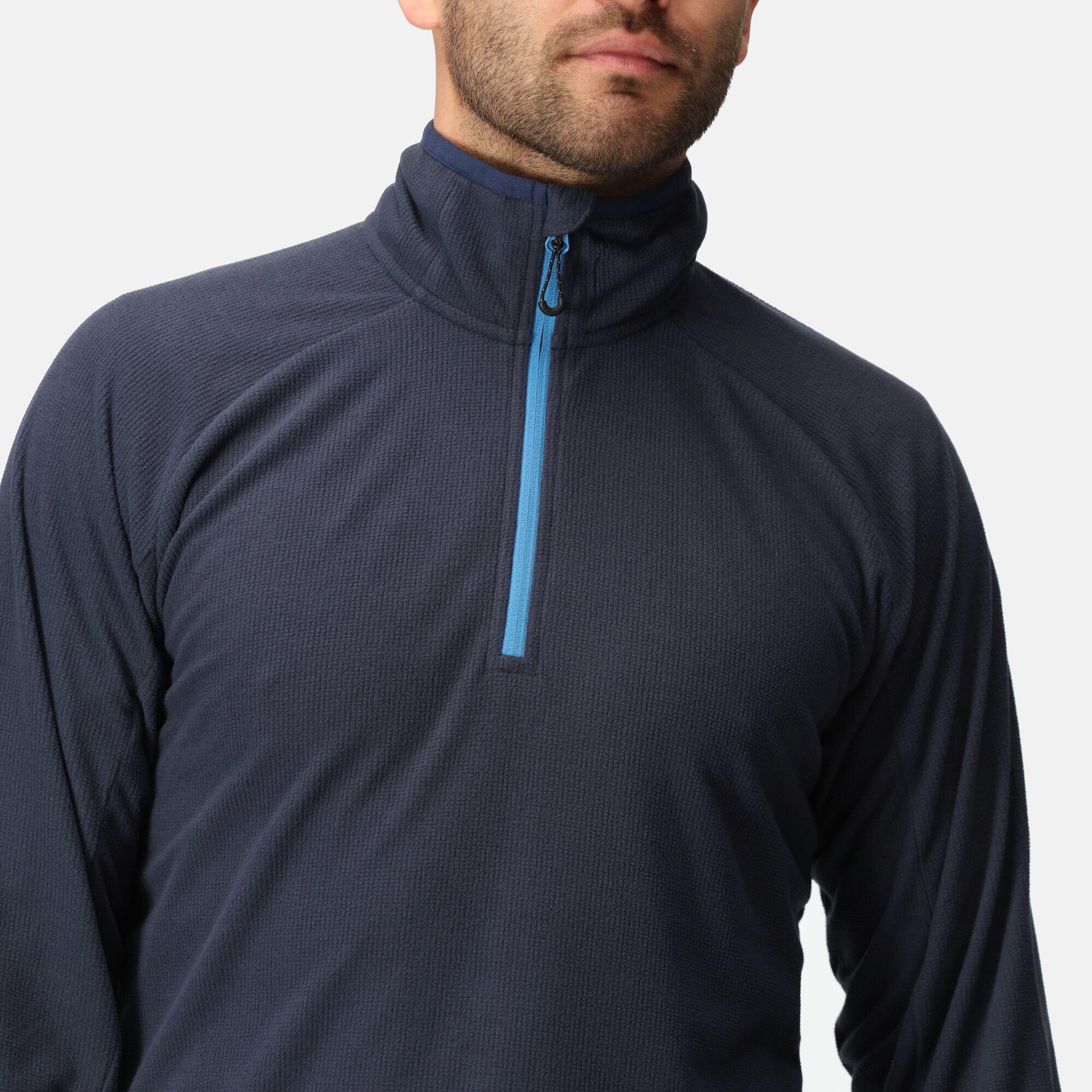 Pile Uomo Nagate Half Zip Escursionismo 3/7