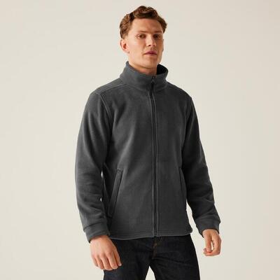 Herren Fleece Zip-Verschluss - Classic Fleece. grün