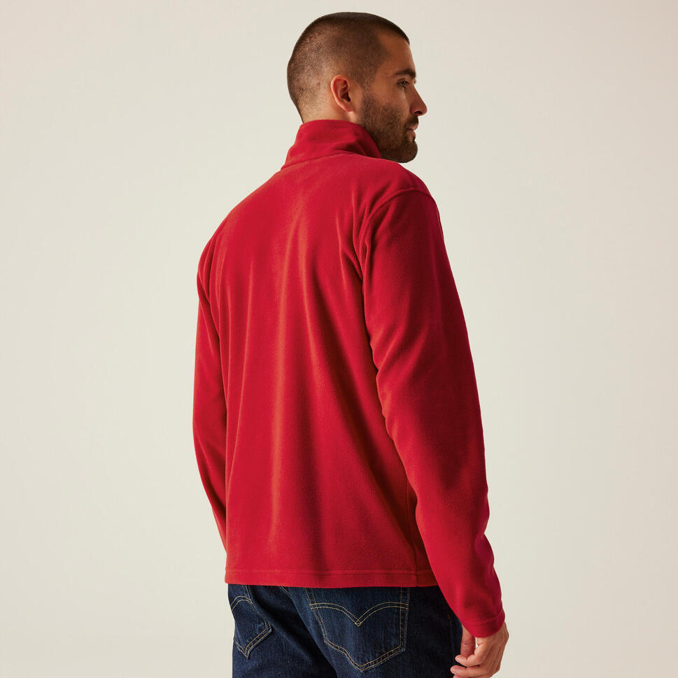 Polar roboczy męski Micro Zip Neck
