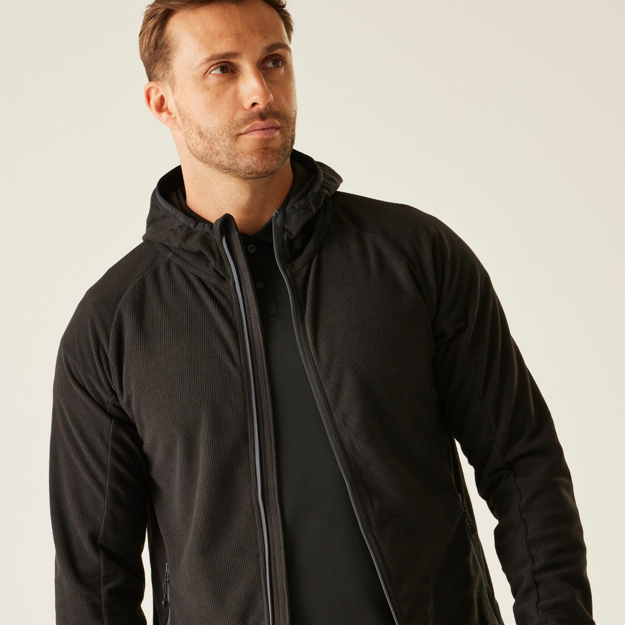 Polaire Randonnée - Nagate Full Zip noir homme 4/6
