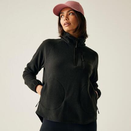 Frankie Wärmendes Fleece mit halbem Reißverschluss für Damen